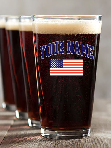 American Varsity : Pint Glasses - Color Printed