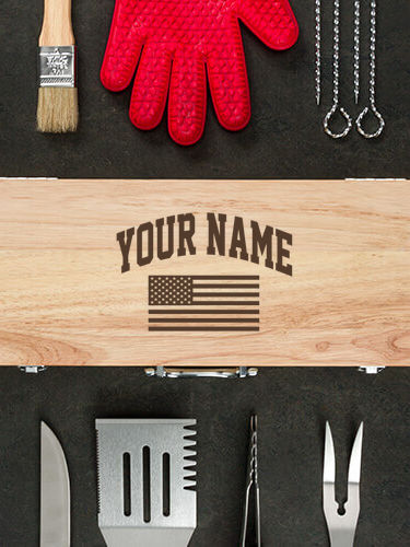 American Varsity : 10 Piece BBQ Set