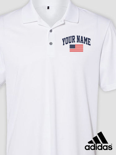 American Varsity : Embroidered Adidas&reg; Polo Shirts