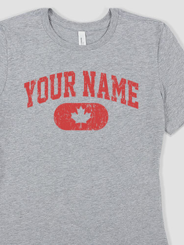 Canadian Varsity : Premium Ladies T-Shirts