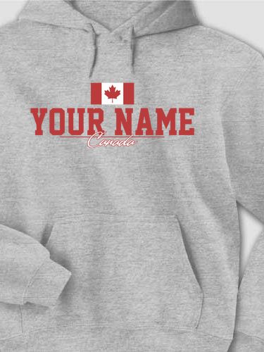 Canadian Flag : Printed Hoodies