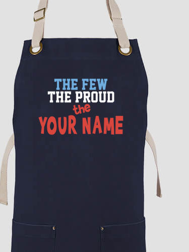The Few The Proud : Printed Canvas Work Aprons