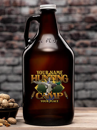 Duck Hunting Camp : Beer Growlers - Color Printed