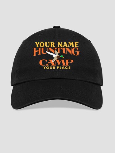 Duck Hunting Camp : Embroidered Baseball Hats
