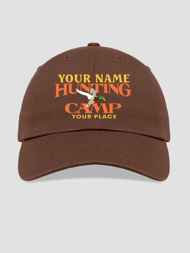 Duck Hunting Camp : Embroidered Baseball Hats