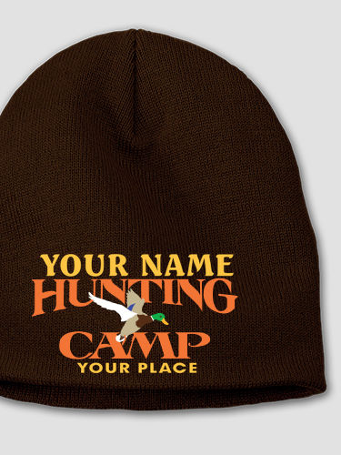Duck Hunting Camp : Embroidered Beanies