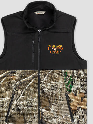 Duck Hunting Camp : Embroidered 2-Tone Camo Vests