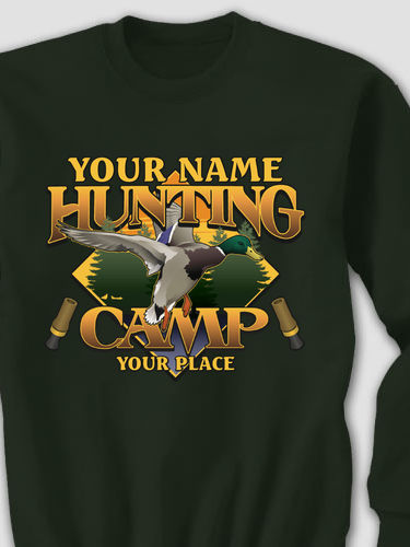 Duck Hunting Camp : Printed Sweatshirts