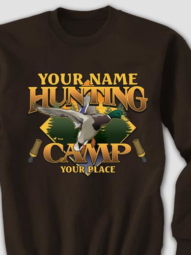 Duck Hunting Camp : Printed Sweatshirts