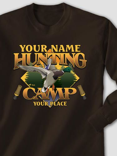 Duck Hunting Camp : Printed Long Sleeves