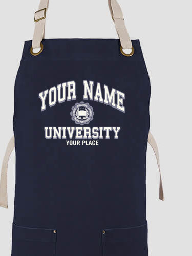 Vintage University : Printed Canvas Work Aprons