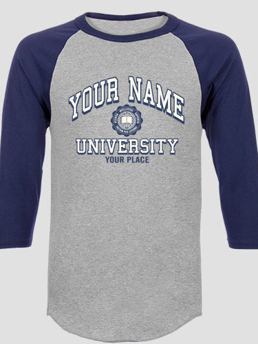 Vintage University : Printed Raglan Shirts