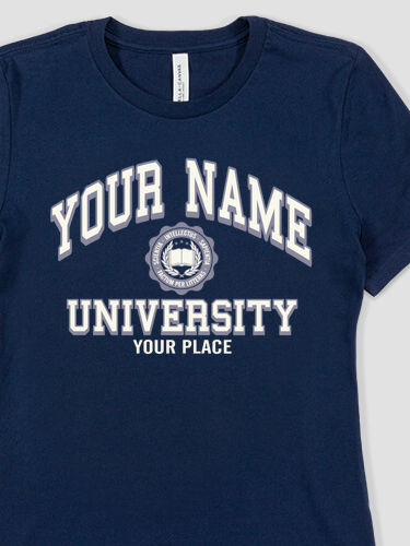 Vintage University : Premium Ladies T-Shirts