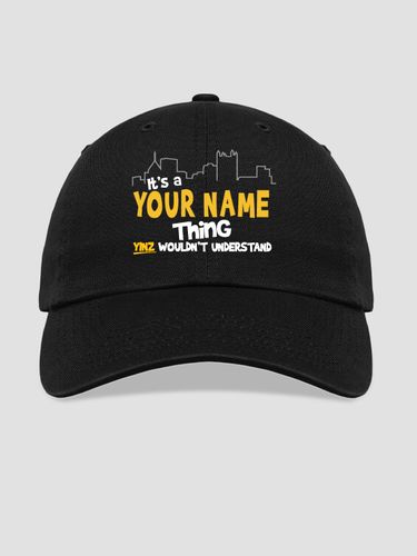 Pittsburgh Thing : Embroidered Baseball Hats