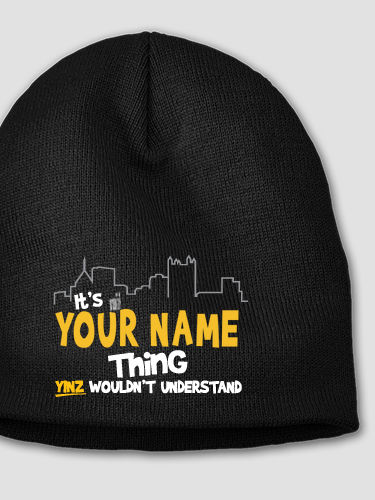 Pittsburgh Thing : Embroidered Beanies