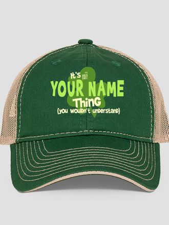Irish Thing : Embroidered Trucker Hats
