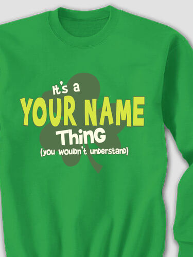 Irish Thing : Printed Sweatshirts