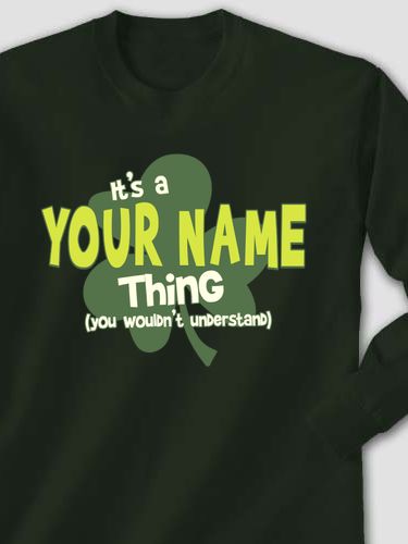 Irish Thing : Printed Long Sleeves