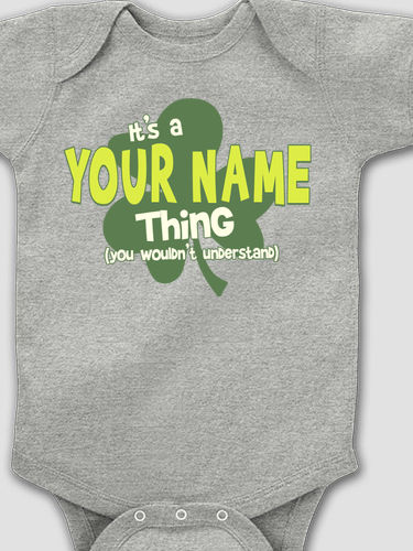 Irish Thing : Printed Baby Bodysuits