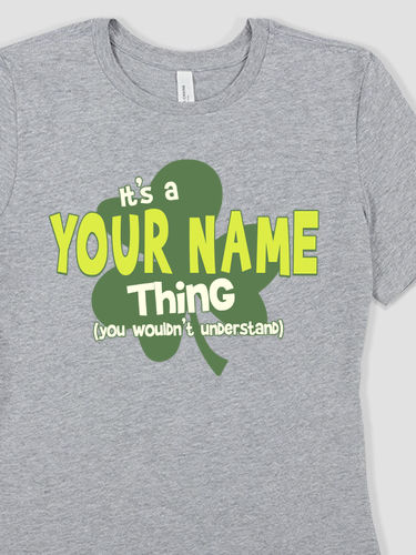 Irish Thing : Premium Ladies T-Shirts