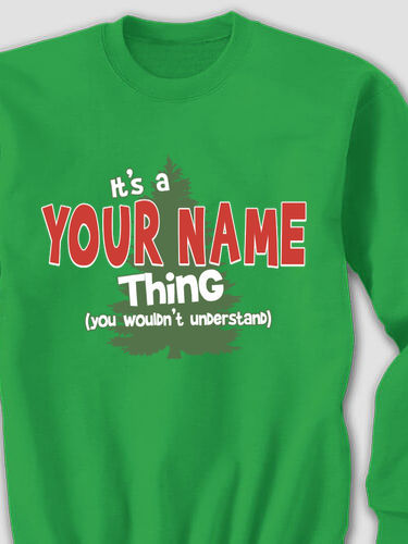 Christmas Thing : Printed Sweatshirts