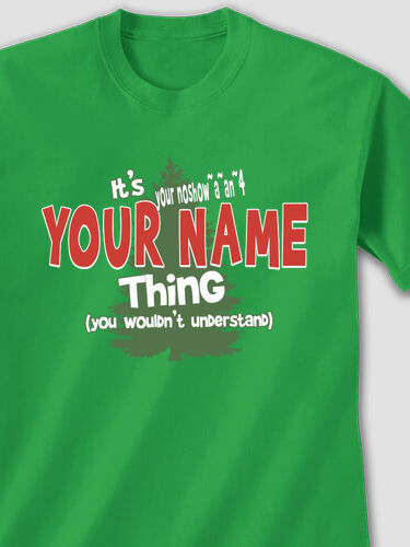 Christmas Thing : Printed T-Shirts