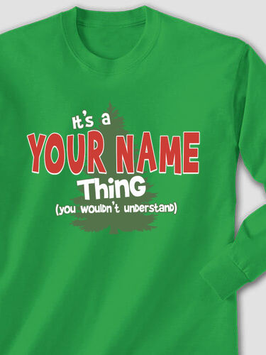Christmas Thing : Printed Long Sleeves