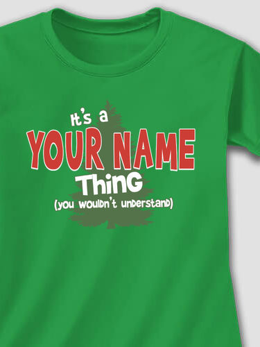 Christmas Thing : Printed T-Shirts