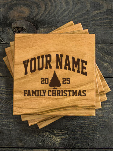 Christmas Varsity : Coasters - Engraved