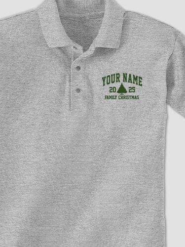 Christmas Varsity : Embroidered Polo Shirts