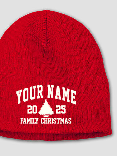 Christmas Varsity : Embroidered Beanies