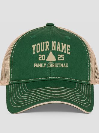 Christmas Varsity : Embroidered Trucker Hats