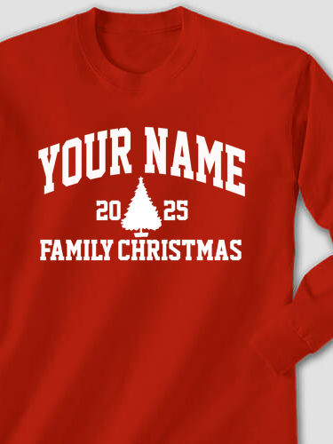 Christmas Varsity : Printed Long Sleeves