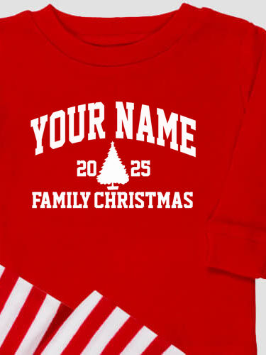 Christmas Varsity : Matching Family Pajamas