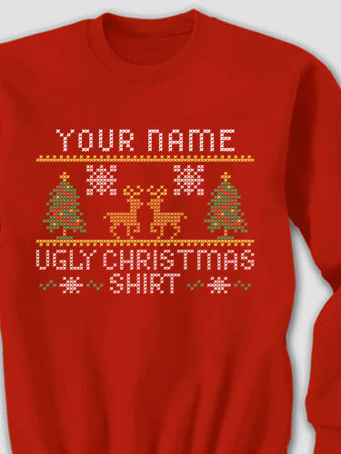 Ugly Christmas Shirt : Printed Sweatshirts