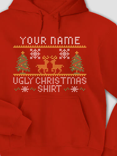 Ugly Christmas Shirt : Printed Hoodies