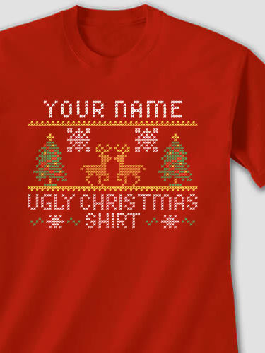 Ugly Christmas Shirt : Printed T-Shirts