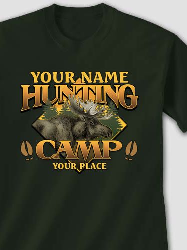 Moose Hunting Camp : Printed T-Shirts