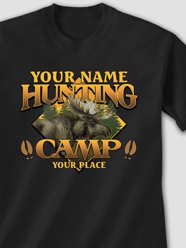 Moose Hunting Camp : Printed T-Shirts