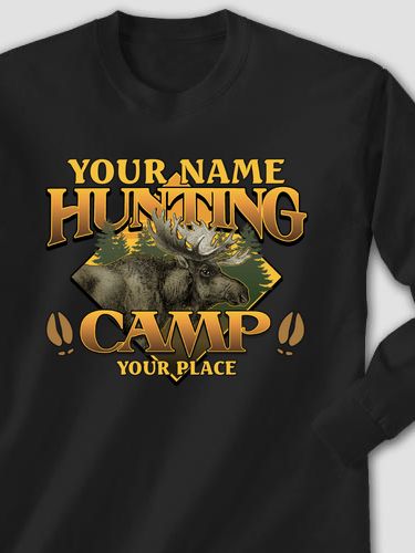 Moose Hunting Camp : Printed Long Sleeves