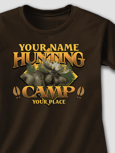 Moose Hunting Camp : Printed T-Shirts