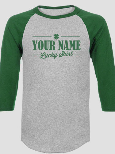 Lucky : Printed Raglan Shirts