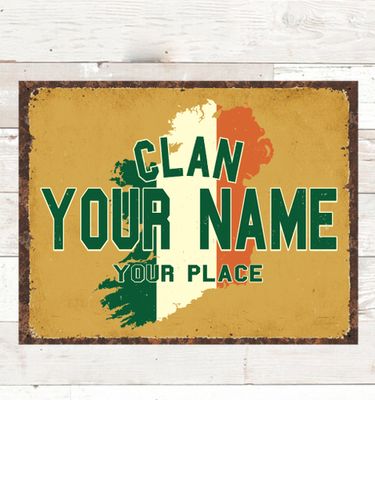Irish Clan : Tin Signs
