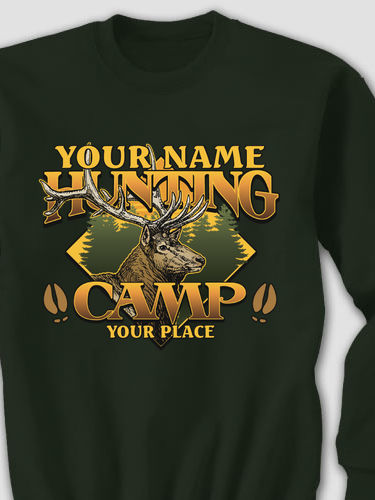 Elk Hunting Camp : Printed Sweatshirts