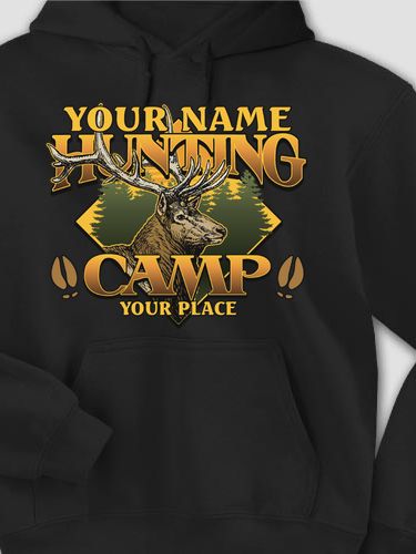 Elk Hunting Camp : Printed Hoodies
