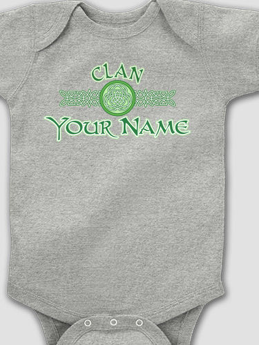 Celtic Clan : Printed Baby Bodysuits