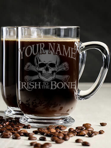 Irish to the Bone : Coffee Mugs - Engraved