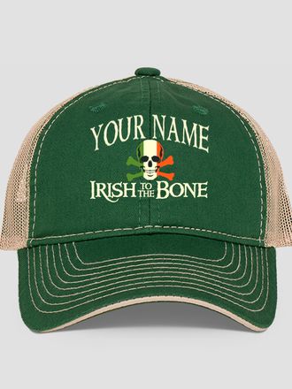 Irish to the Bone : Embroidered Trucker Hats