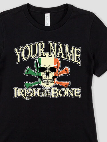 Irish to the Bone : Premium Ladies T-Shirts