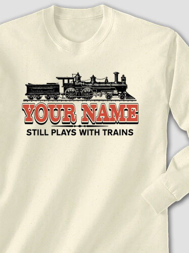 Still Plays With Trains : Printed Long Sleeves